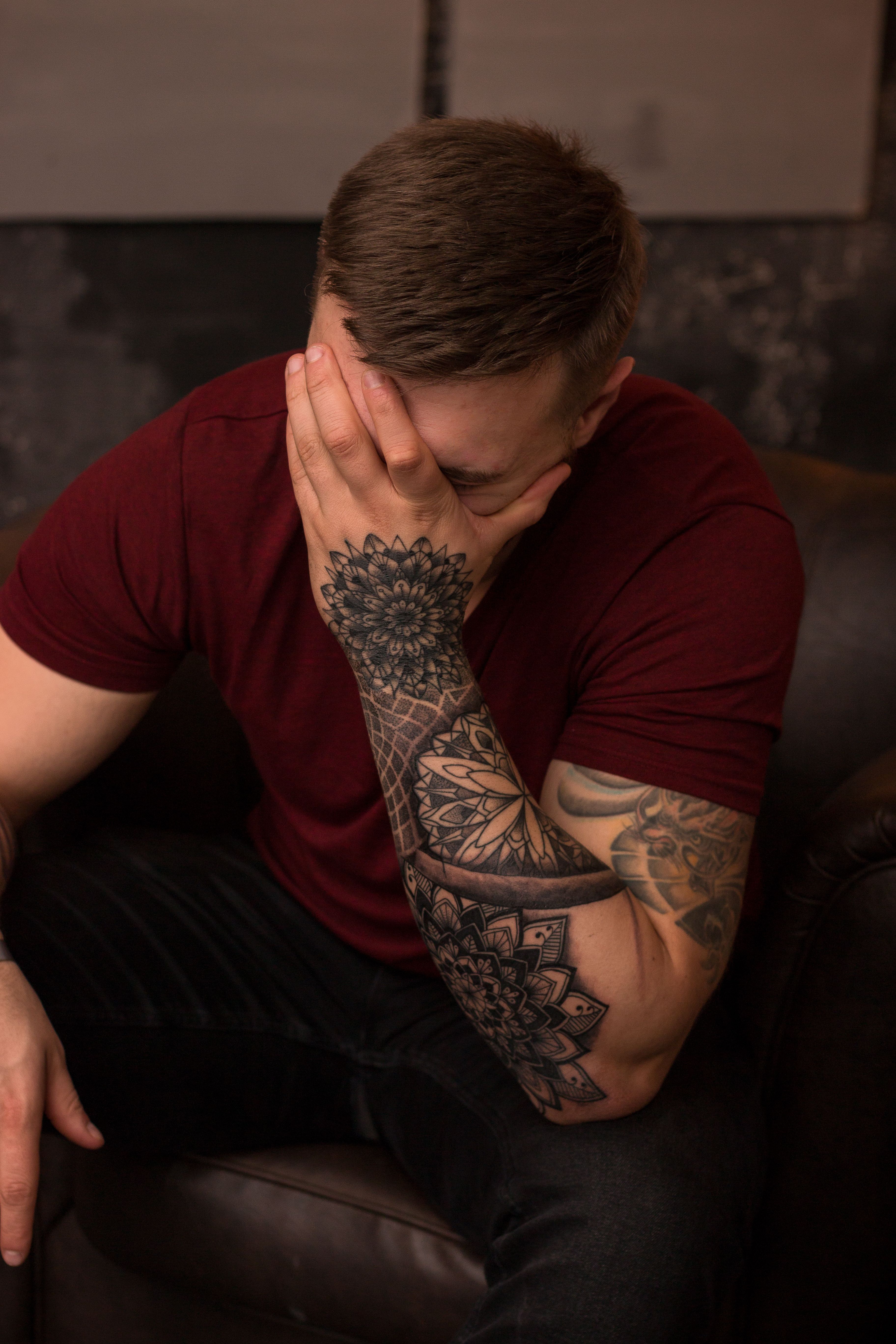 Tatuagem no antebraço masculino